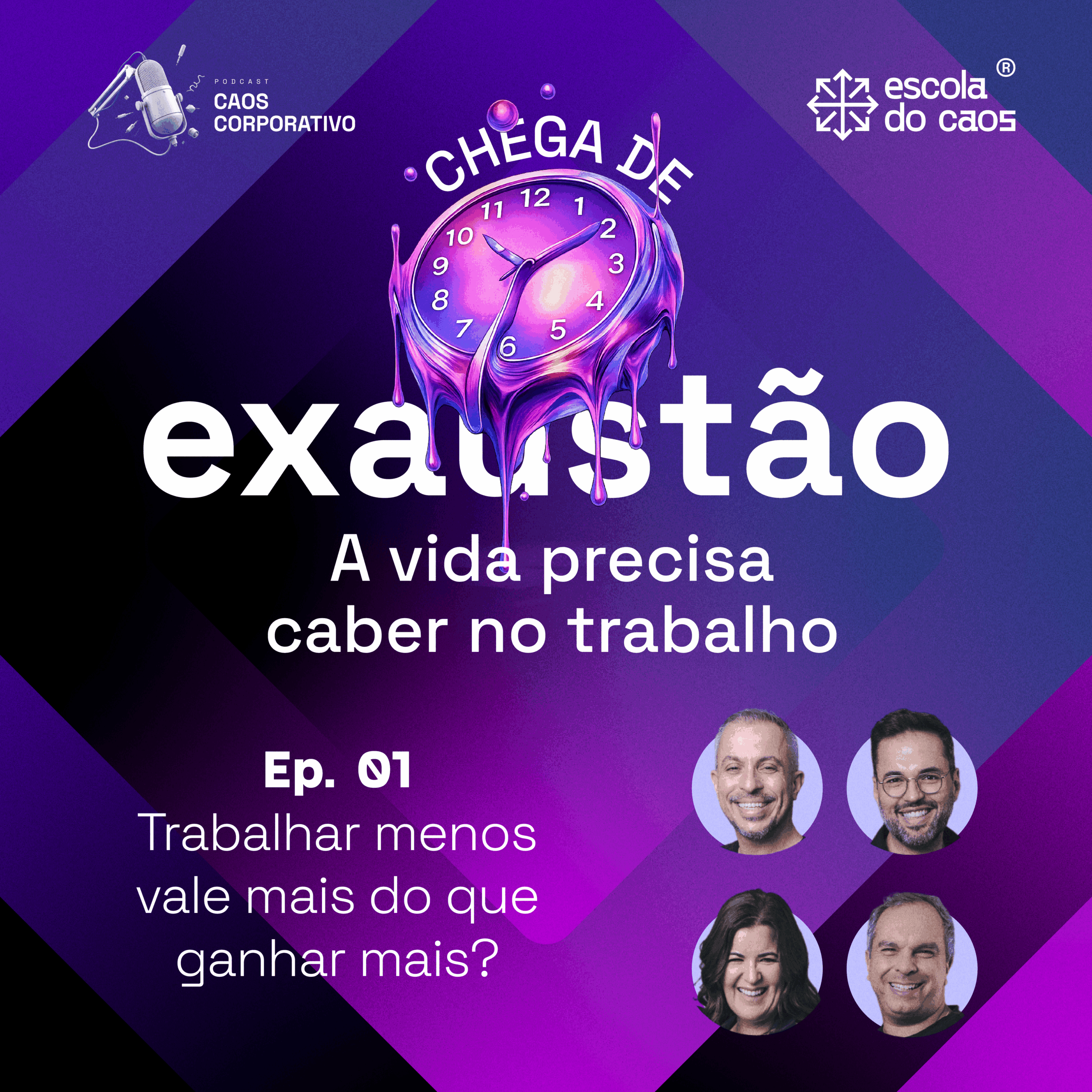 Chega de exaustão. A vida precisa caber no trabalho